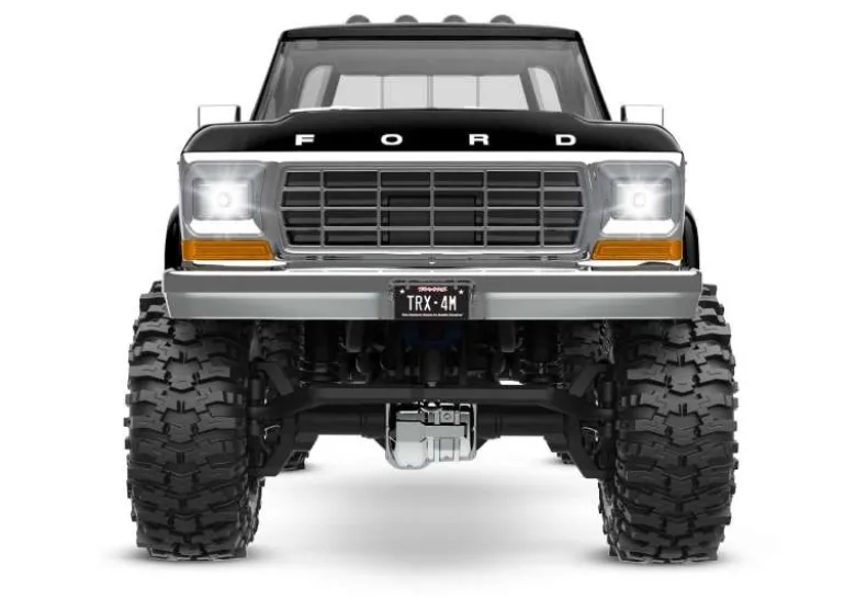 Traxxas 97044-1BLKTRX-4M Ford F150 4x4 lifted schwarz 1/18 Crawler RTR Brushed