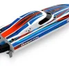Traxxas 106064-4-BLUEDISRUPTOR 26 Zoll V-Rumpf BL Boot Selbstaufrichtung, blau bei 4S Lipo bis 60 km/H