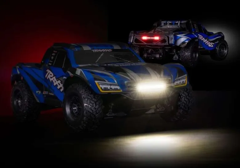 Traxxas 102076-4BLUEMAXX-SLASH 6S 4x4 Short-Course-Truck 1:8 RTR Brushless, blau