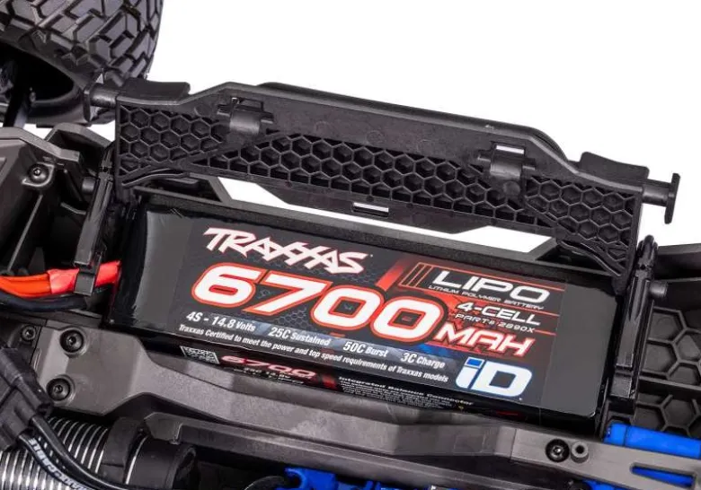 Traxxas 102076-4BLUEMAXX-SLASH 6S 4x4 Short-Course-Truck 1:8 RTR Brushless, blau