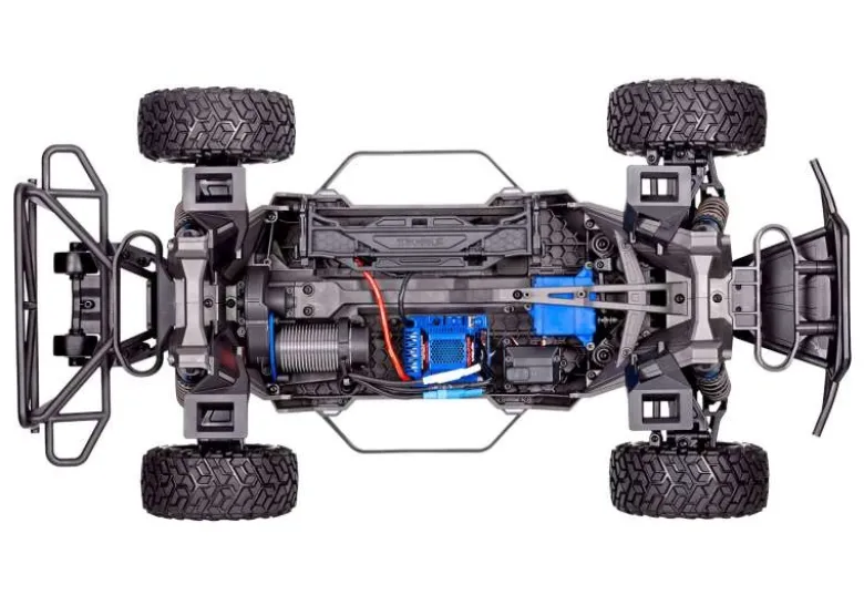 Traxxas 102076-4BLUEMAXX-SLASH 6S 4x4 Short-Course-Truck 1:8 RTR Brushless, blau