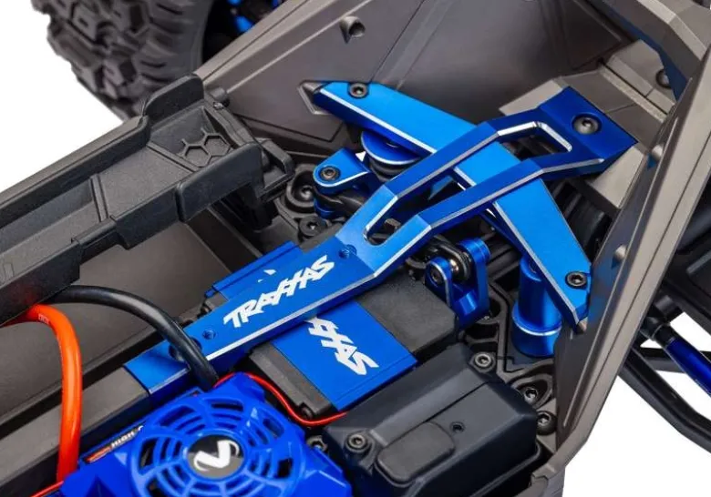 Traxxas 89087-4-BLUEMAXX Ultimate 4x4 Brushless Monster-Truck, 1:10, blau