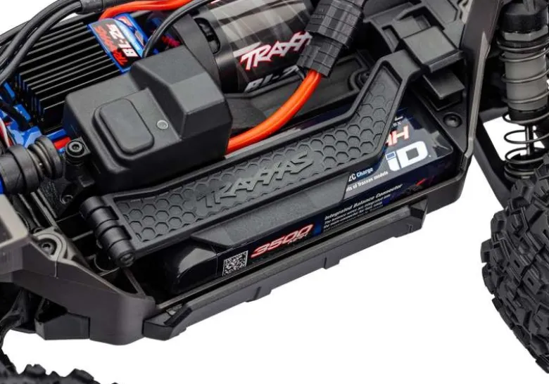 Traxxas 107154-1-BLUEMINI-MAXX 4WD BL-2S Brushless, HD-Teile, RTR, blau
