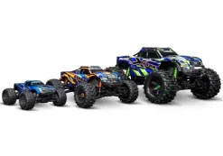 Traxxas 107154-1-BLUEMINI-MAXX 4WD BL-2S Brushless, HD-Teile, RTR, blau