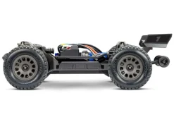 Traxxas 108076-1-BLUEMINI-XRT V2 3S 4x4 1:16 Monster-Truck RTR 2026, HD, blau mit 2S Lipo/Lader Brushless Version 2026