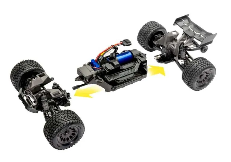 Traxxas 108076-1-BLUEMINI-XRT V2 3S 4x4 1:16 Monster-Truck RTR 2026, HD, blau mit 2S Lipo/Lader Brushless Version 2026