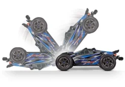 Traxxas 67097-4BLUERustler 4x4 Ultimate blau 1/10 Stadium Truck Brushless RTR