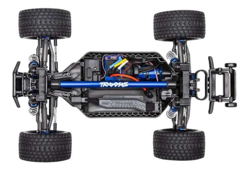 Traxxas 67097-4BLUERustler 4x4 Ultimate blau 1/10 Stadium Truck Brushless RTR