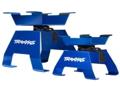 Traxxas 8797-BLUEX-Truck-Stand Aluminium blau X-Maxx XRT 1:5 1:6