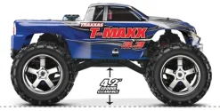 Traxxas 49077-3BLUT-Maxx blau RTR 3.3R Verbrenner 4WD Monstertruck