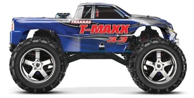 Traxxas 49077-3BLUT-Maxx blau RTR 3.3R Verbrenner 4WD Monstertruck