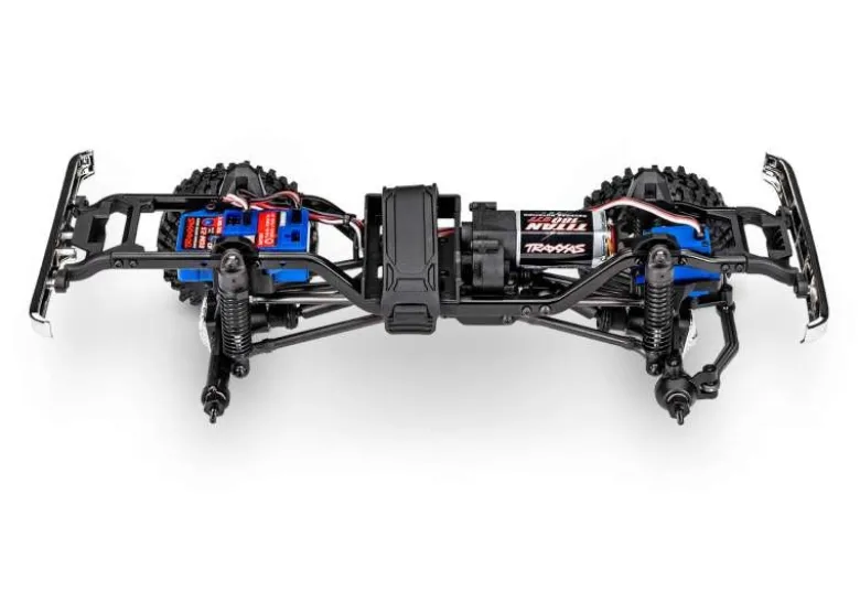 Traxxas 97044-1BRWNTRX-4M Ford F150 4x4 lifted braun 1/18 Crawler RTR Brushed inkl. Akku + Lader