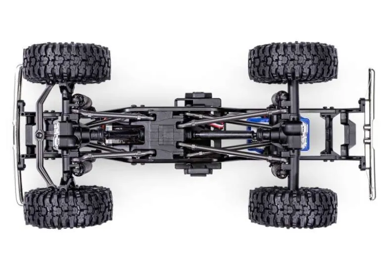 Traxxas 97044-1BRWNTRX-4M Ford F150 4x4 lifted braun 1/18 Crawler RTR Brushed inkl. Akku + Lader