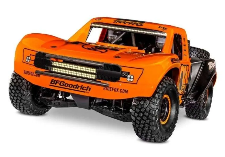 Traxxas 85086-4-FOX1Unlimited Desert Racer Pro-Scale 4WD Race Truck LED 1:7 FOX1