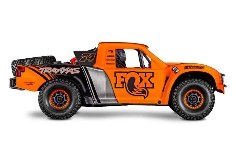 Traxxas 85086-4-FOX1Unlimited Desert Racer Pro-Scale 4WD Race Truck LED 1:7 FOX1