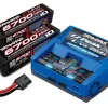 Traxxas 2997GEZ-Peak Live Dual Ladegerät 2973G + 2x 4S Lipo 6700mAh 2890X Ergänzungs-Paket für X-Maxx 8S
