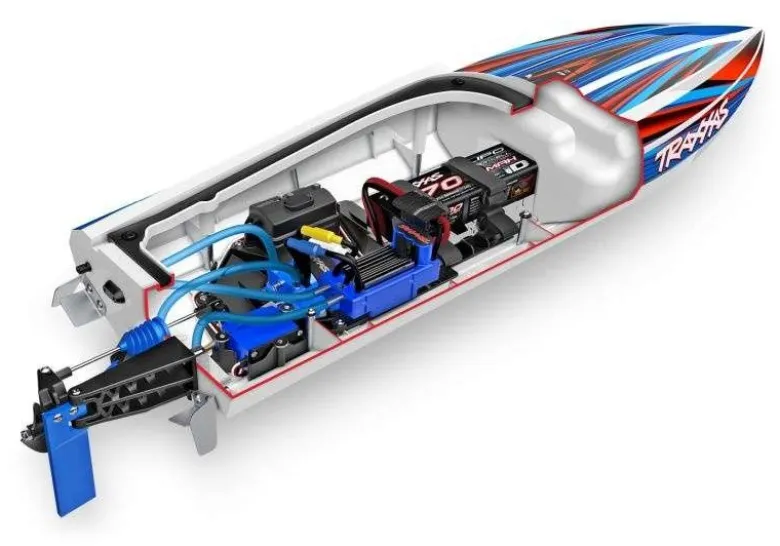 Traxxas 106064-4-GRNDISRUPTOR 26 Zoll V-Rumpf BL Boot Selbstaufrichtung grün bei 4S Lipo bis 60 km/H