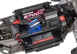 Traxxas 109076-4-GRNFUNCO RWD 8S VXL 1/6 Sand Car RTR Brushless, grün +88km/h, Scheibenbremse vorne, Sandpaddle