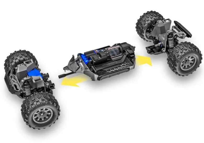 Traxxas 107154-1-GRNMINI-MAXX 4WD BL-2S Brushless, HD-Teile, RTR, grün
