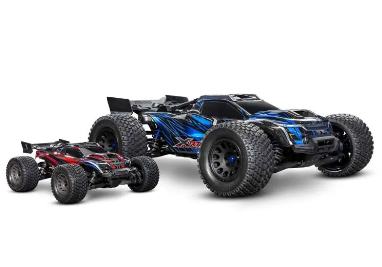 Traxxas 108076-1-GRNMINI-XRT V2 3S 4x4 1:16 Monster-Truck RTR 2026, HD, grün mit 2S Lipo/Lader Brushless Version 2026