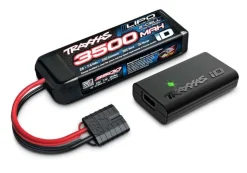 Traxxas 107154-1-GRNSET1MINI-MAXX 4WD BL-2S Brushless, HD-Teile, RTR, grün Set mit zweitem Akku und EZ-Peak Plus Ladegerät