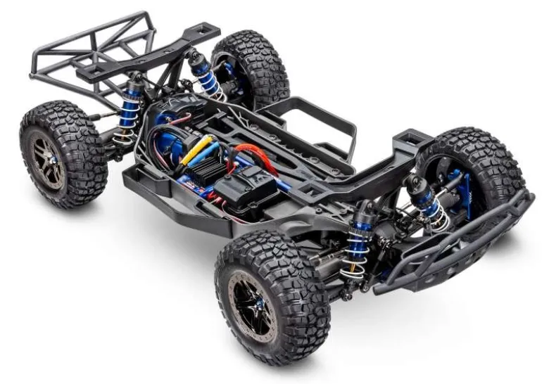 Traxxas 68277-4GRNSET2Slash 4x4 Clipless VXL Ultimate grün 1/10 SC RTR Brushless inkl. Lipo-Akku 6700 , Power 80Watt Ladegerät & Adapter