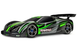 Traxxas 64077-3GRNSETX0-1 Supercar BL mit TSM TQ-Wireless bis 160km/H grün Set mit original Traxxas 2x3S LiPo und Dual Ladegerät