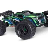 Traxxas 95096-4-GRNSLEDGE 4x4 belted Brushless 1:8 Monster-Truck RTR, grün ohne Akku und Ladegerät