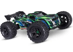 Traxxas 95096-4-GRNSLEDGE 4x4 belted Brushless 1:8 Monster-Truck RTR, grün ohne Akku und Ladegerät