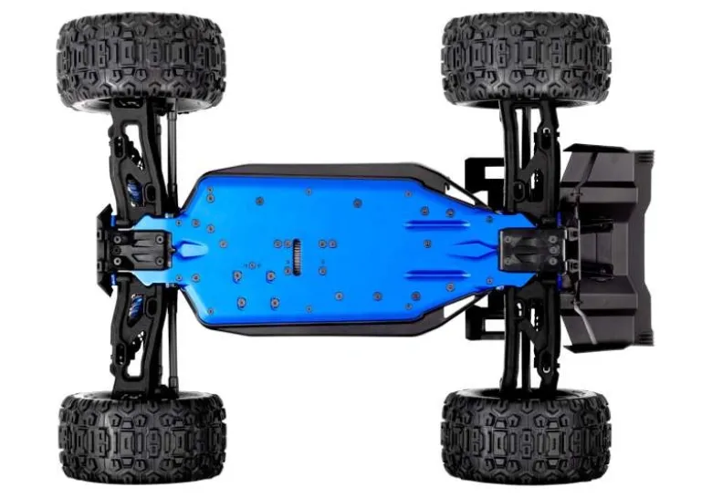 Traxxas 95096-4-GRNSLEDGE 4x4 belted Brushless 1:8 Monster-Truck RTR, grün ohne Akku und Ladegerät