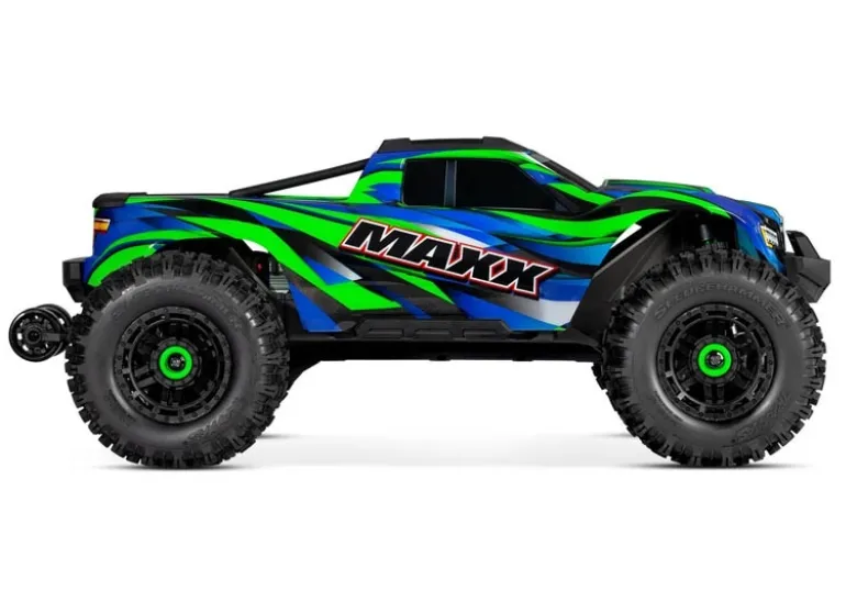 Traxxas 89086-4GRNWideMAXX 1:10 RTR TSM 4S Brushless Monster-Truck grün