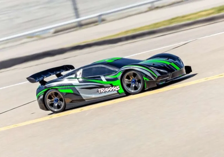 Traxxas 64077-3GRNX0-1 Supercar BL mit TSM TQ-Wireless bis 160km/H RTR grün