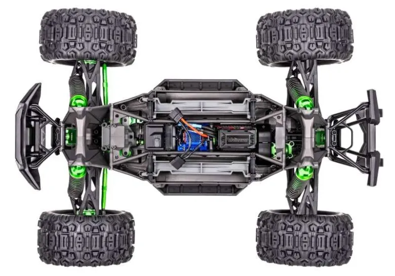 Traxxas 77097-4-GRNXX-Maxx ULTIMATE 4x4 VXL 1/7 Brushless 8S Monster-Truck RTR grün