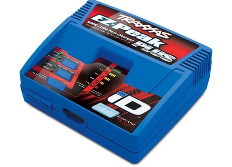 Traxxas 2970GXEZ-Peak Plus 4-Amp NiMH/Lipo Ladegerät, iD Akku-Erkennung