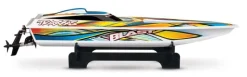 Traxxas 38104-8ORNGBLAST weiß/orange 23-Zoll Rennboot Brushed mit Akku & Lader