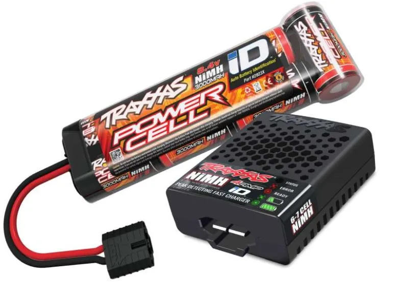 Traxxas 38104-8ORNGBLAST weiß/orange 23-Zoll Rennboot Brushed mit Akku & Lader
