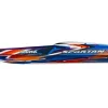 Traxxas 103076-4-ORNGSPARTAN SR 36-Zoll Rennboot Brushless RTR, orange mit Selbstaufrichtung