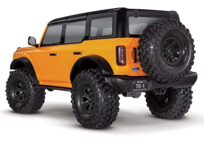 Traxxas 92076-4ORNGTRX-4 2021 Ford Bronco Crawler orange RTR 1:10 TQi RTR