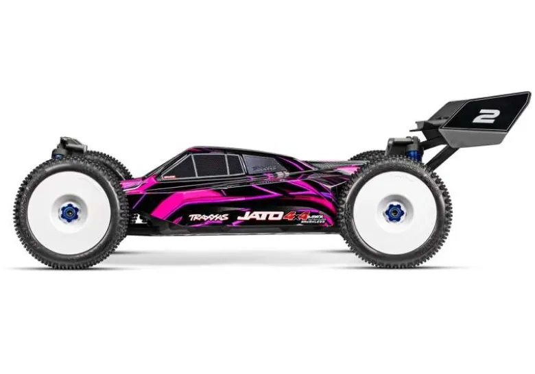 Traxxas 90386-4-PINKJATO 4x4 VXL 4S Brushless Buggy, HD-Teile, 1:8, RTR, pink