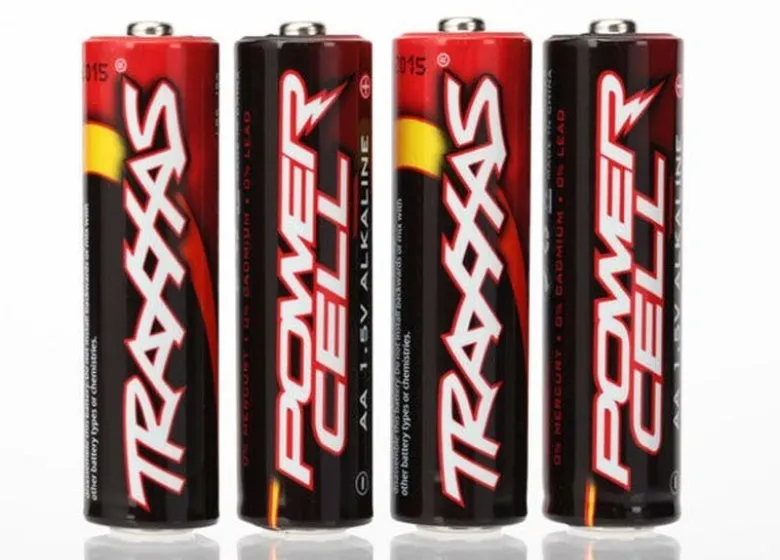 Traxxas 2914Power Cell AA Alkaline Batterien, 4 Stück