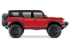 Traxxas 92076-4REDSET2TRX-4 2021 Ford Bronco Crawler rot RTR 1:10 + Akku+Lader