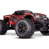 Traxxas 77096-4REDSET1X-MAXX 8S 4x4 VXL Brushless Monster-Truck 1/7 RTR, rot inkl. Traxxas ID Ladegerät + 2x 6700s ID Lipo Akkus