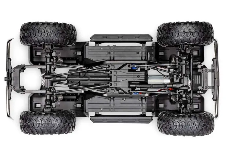 Traxxas 92056-4REDTRX-4 Chevy K10 High-Trail rot 4WD Crawler 1:10 RTR 2-gang Diff-Sperren vo+hi 4Kanal MG Lenkservo Clipless