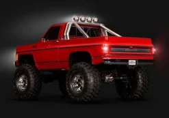 Traxxas 92056-4REDTRX-4 Chevy K10 High-Trail rot 4WD Crawler 1:10 RTR 2-gang Diff-Sperren vo+hi 4Kanal MG Lenkservo Clipless