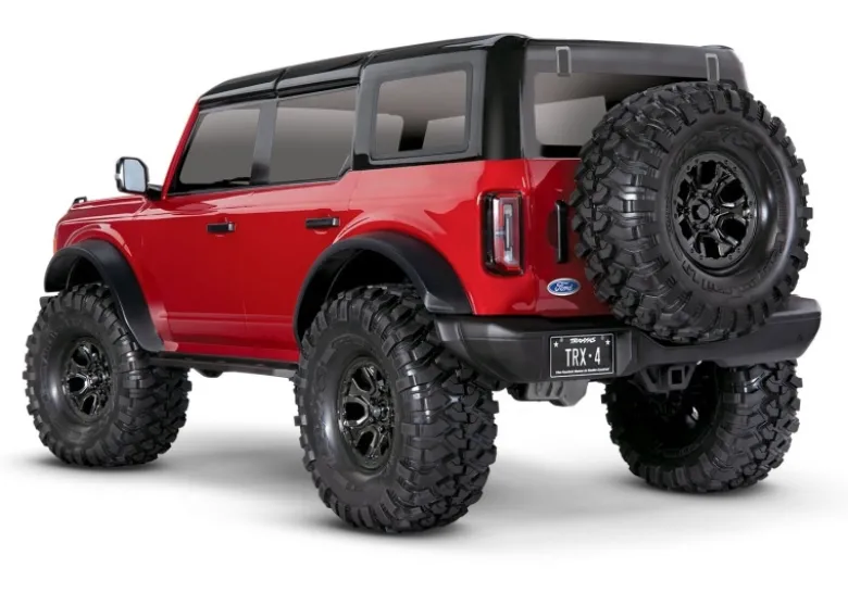 Traxxas 92076-4REDTRX-4 2021 Ford Bronco Crawler rot RTR 1:10