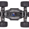 Traxxas 77096-4REDX-MAXX 8S 4x4 VXL Brushless Monster-Truck 1/7 RTR, rot neuste Version < 07.2025 mit belted Reifen und MG Servo