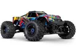 Traxxas 89086-4RNRWideMAXX 1:10 RTR TSM 4S Brushless Monster-Truck Rock & Roll