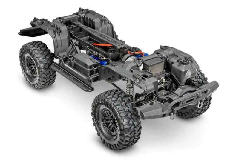 Traxxas 82256-4-SANDTRX-4 Landrover Defender 1:10 Crawler RTR, Clipless, sand