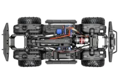 Traxxas 82256-4-SLVRTRX-4 Landrover Defender 1:10 Crawler RTR, Clipless, silber