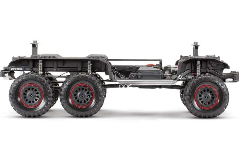 Traxxas 88296-4SLVRTRX-6 MB G63 AMG 6x6 Brushed Crawler 1:10 RTR, silber inklusive Led Set